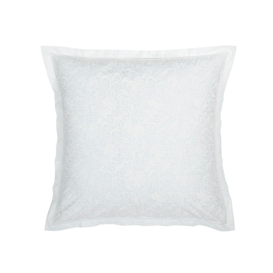 Pillowcase(s) cotton satin - Fleur royale White