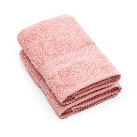 Set of 2 hand towels Light pink 2