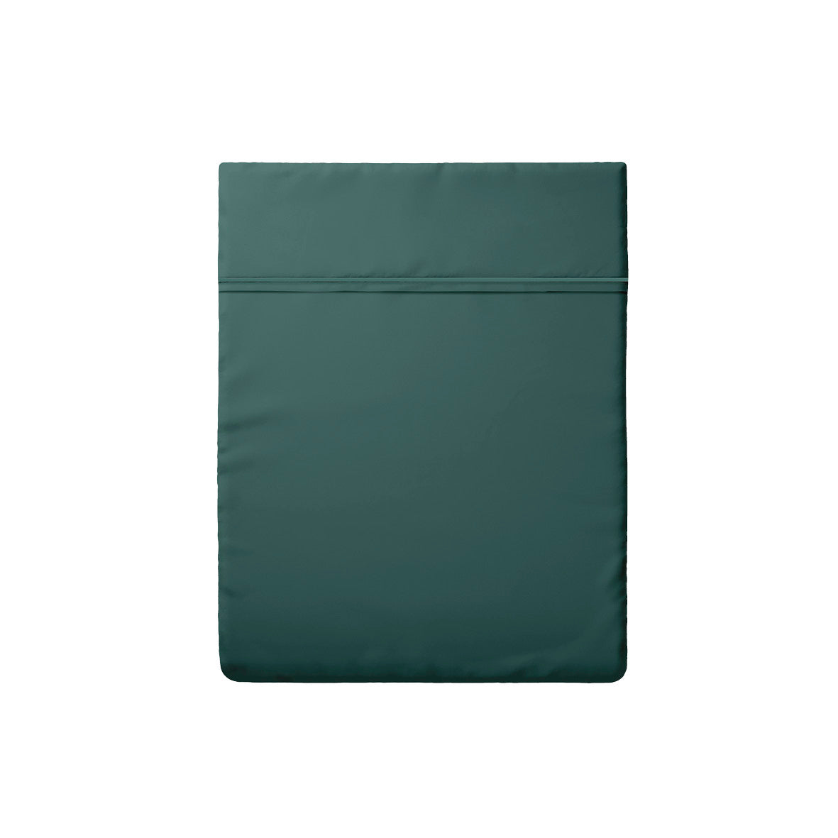 Flat sheet cotton satin - Uni Green