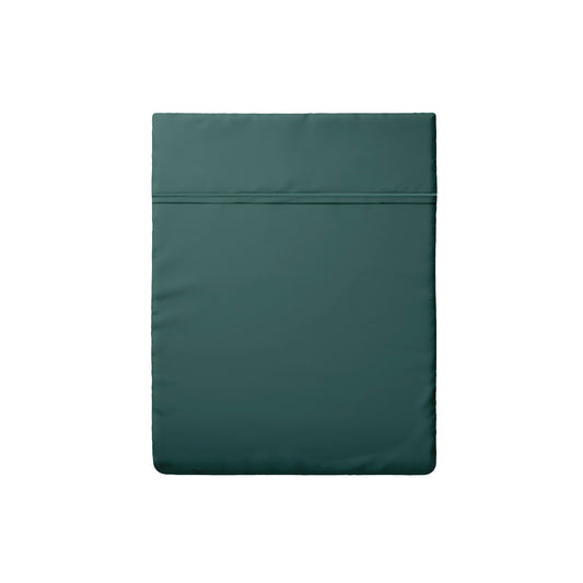Flat sheet cotton satin - Uni Green