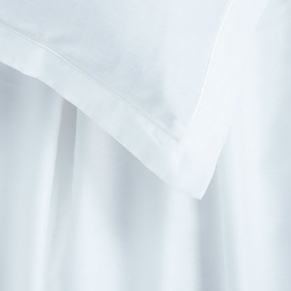 Taie(s) d'oreiller satin de coton - Uni 1 baratta Bleu 01