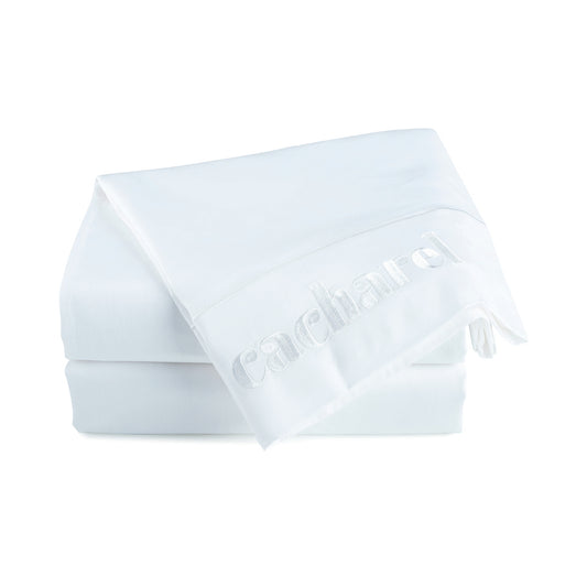 Drap plat satin de coton - Uni 1 baratta Bleu 01