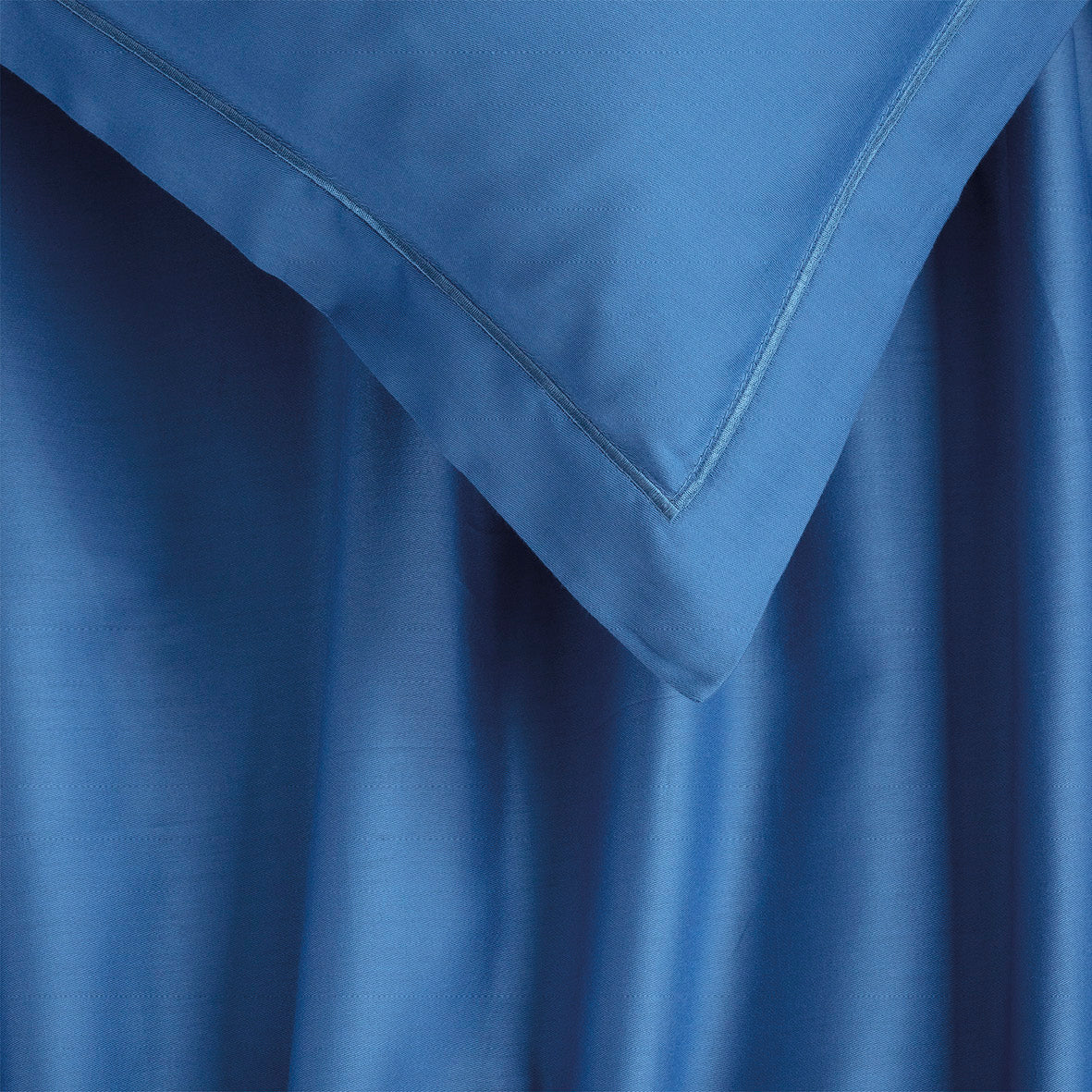 Ensemble de draps satin de coton - Uni 1 baratta Bleu 05