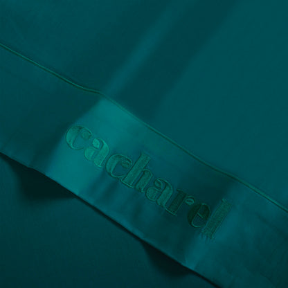 Sheet set cotton satin - Uni 1 baratta Blue 08