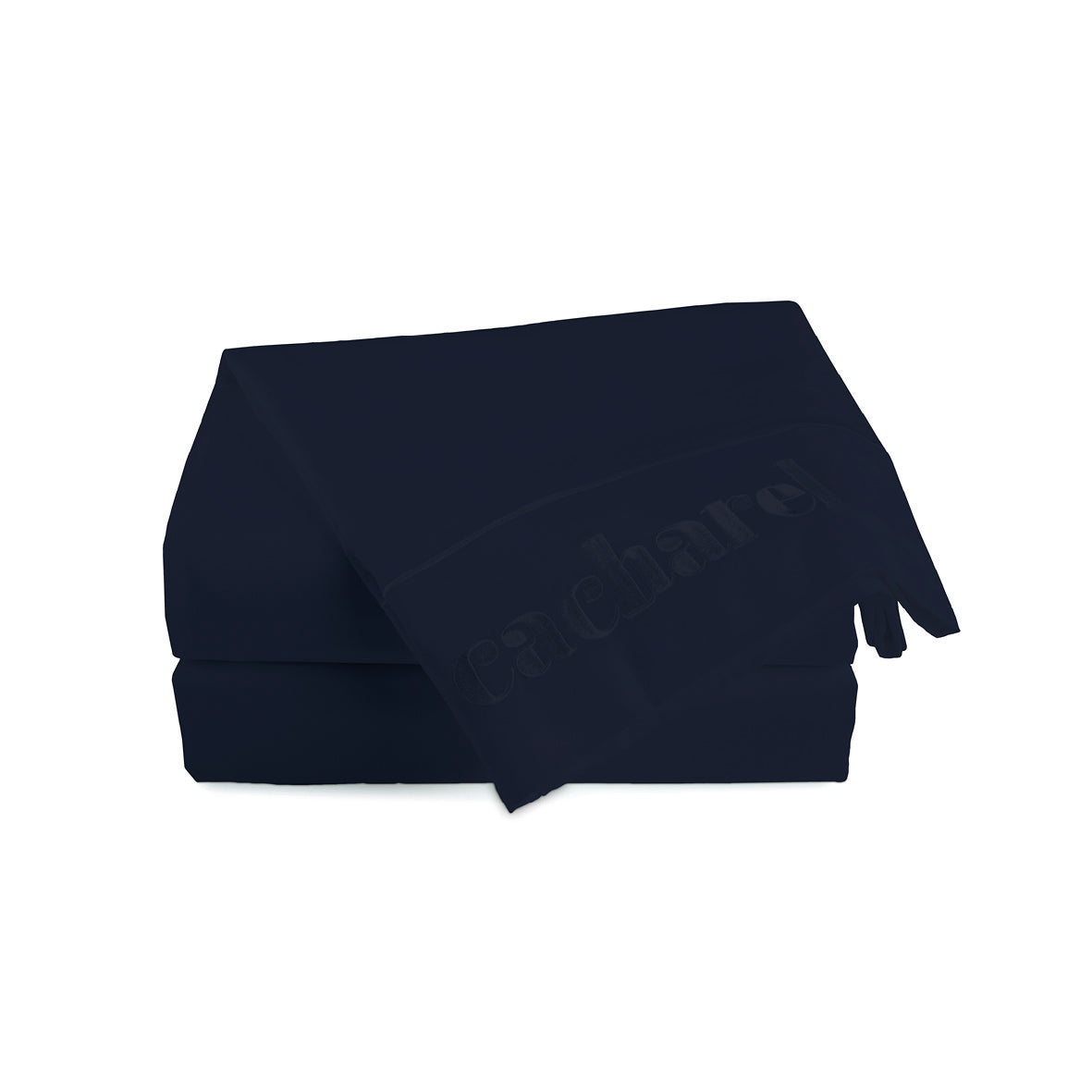 Drap plat satin de coton - Uni 1 baratta Bleu 11