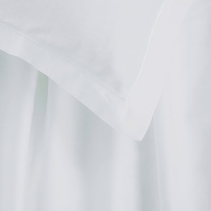 Taie d'oreiller satin de coton - Uni 1 baratta Vert 01