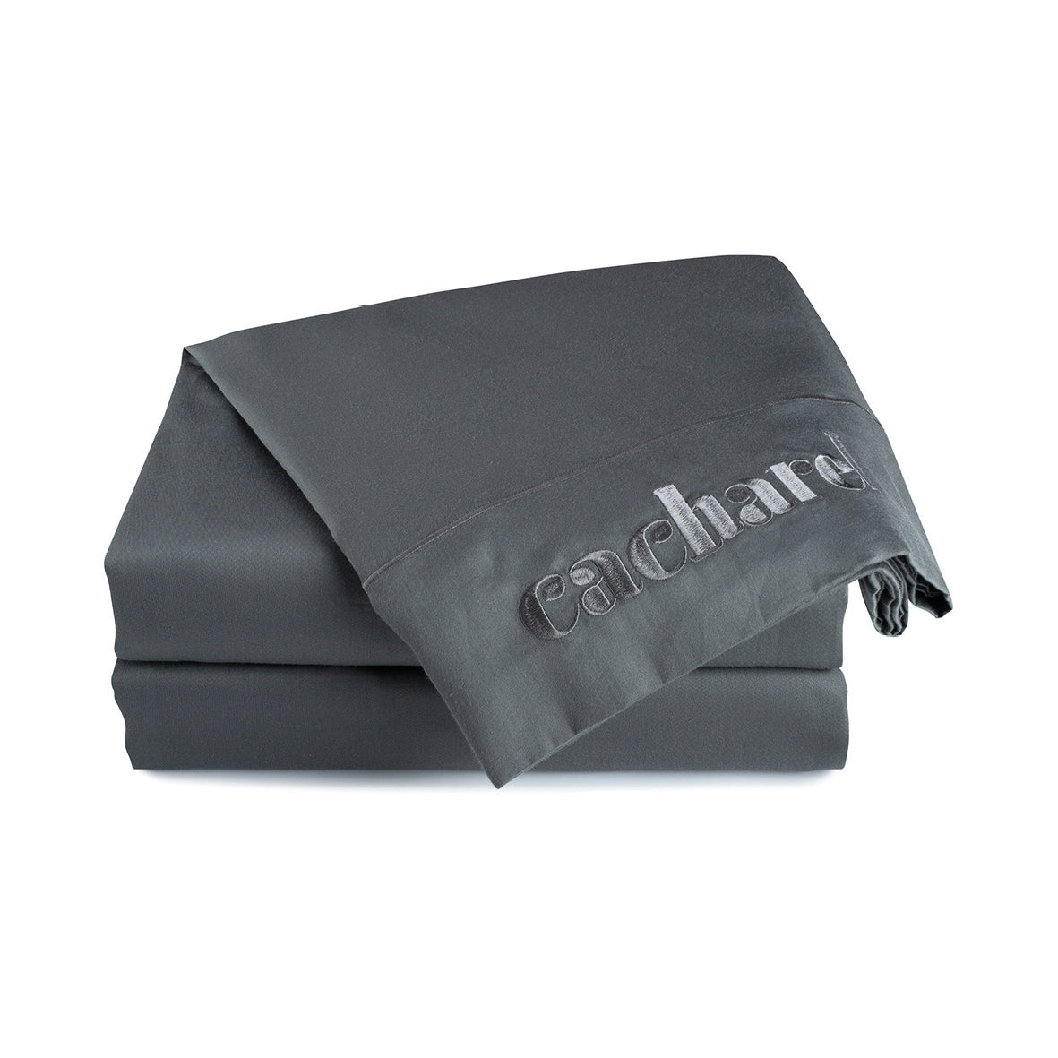 Drap plat satin de coton - Uni 1 baratta Gris 02