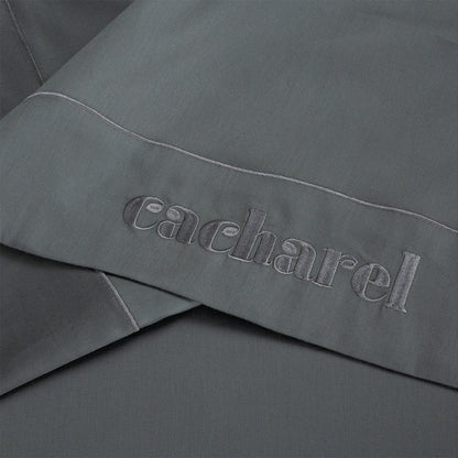 Drap plat satin de coton - Uni 1 baratta Gris 02