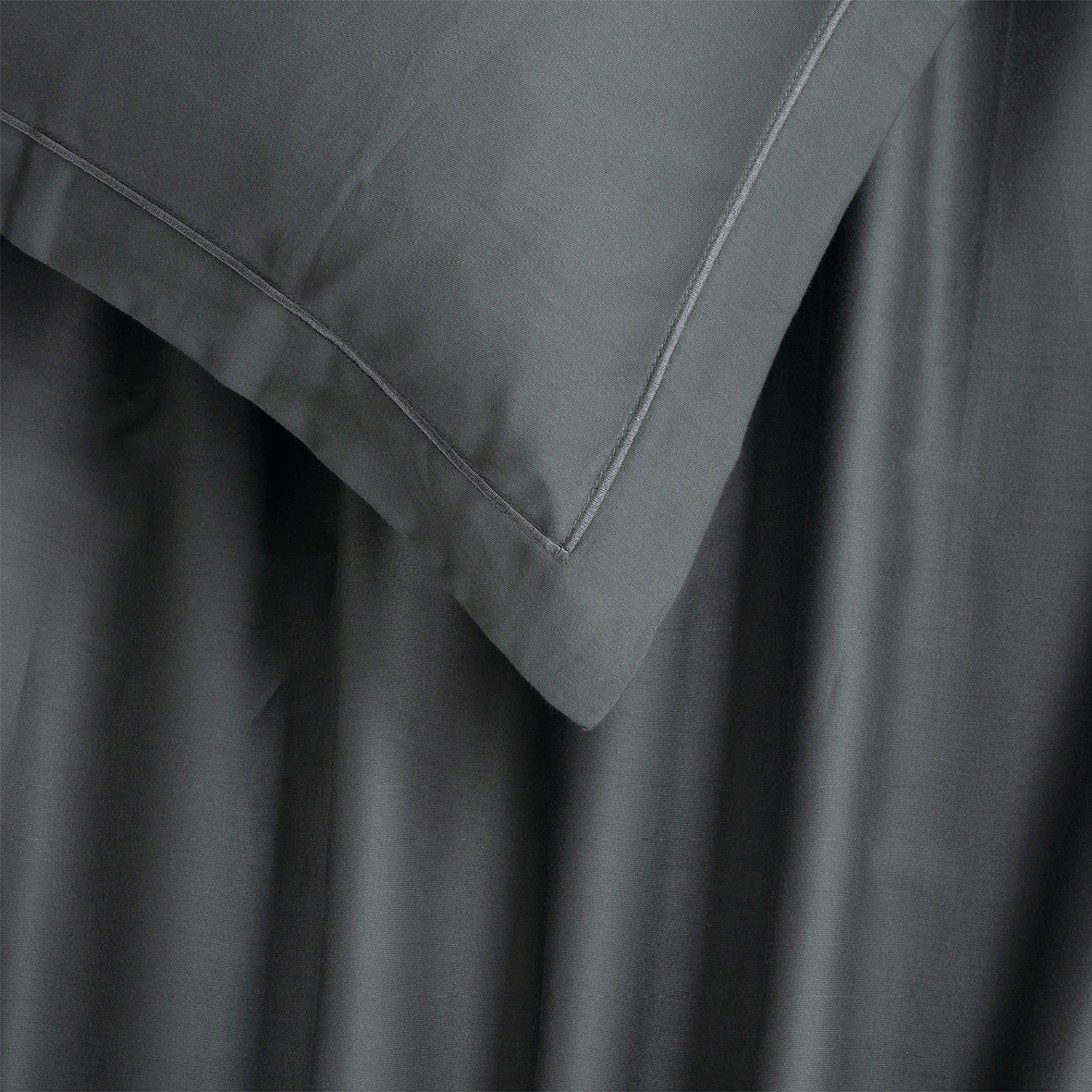 Sheet set cotton satin - Uni 1 baratta Grey 02