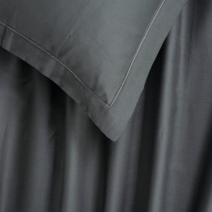 Sheet set cotton satin - Uni 1 baratta Grey 02