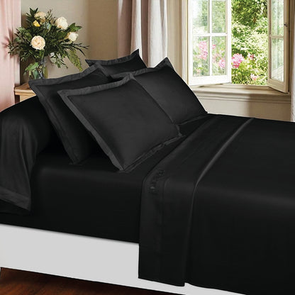 Sheet set cotton satin - Uni 1 baratta Grey 03