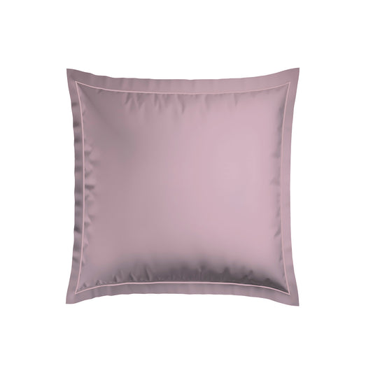 Taie d'oreiller satin de coton - Uni 1 baratta Rose 01