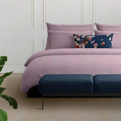 Pillowcase cotton satin - Uni 1 baratta Pink 01