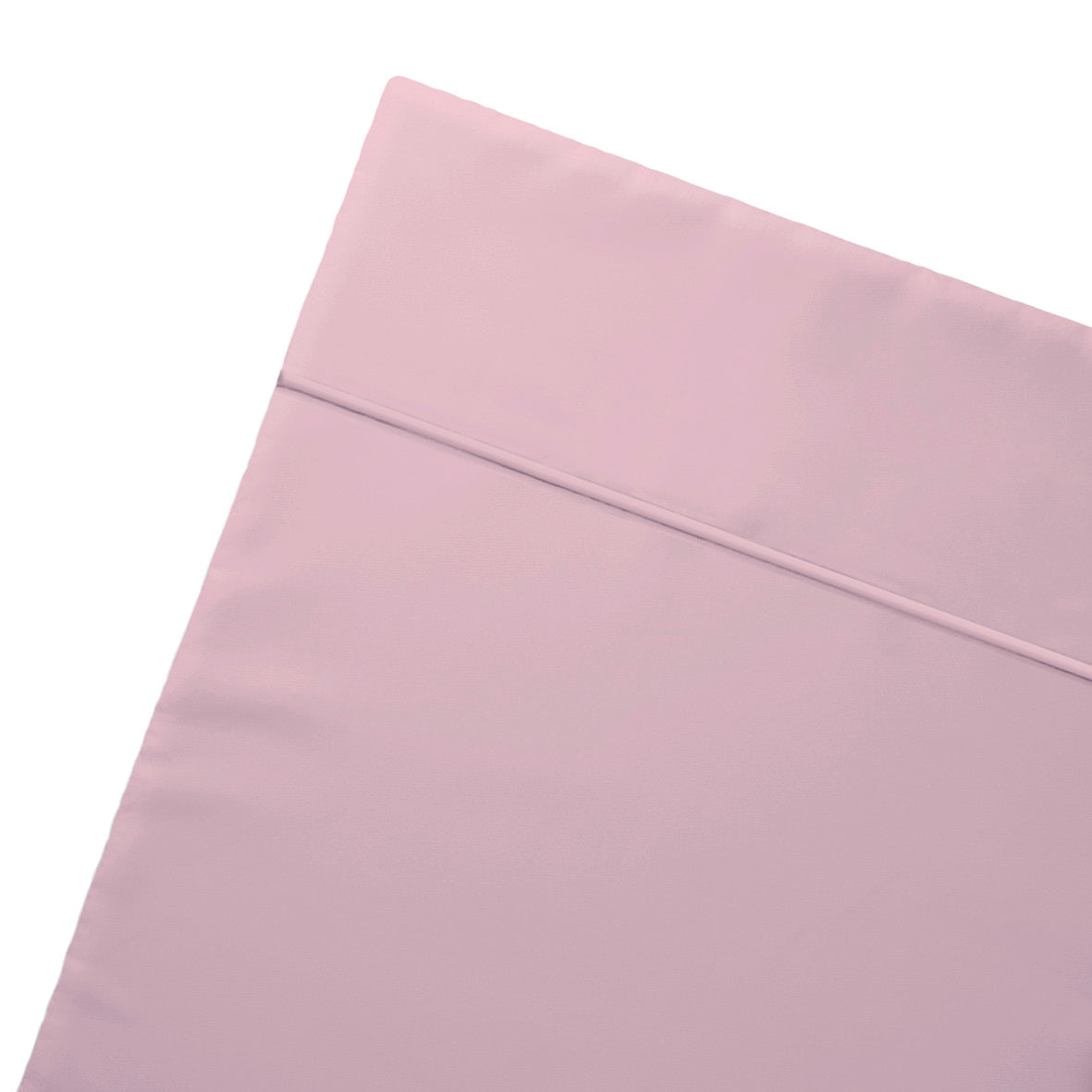 Drap plat satin de coton - Uni 1 baratta Rose 02