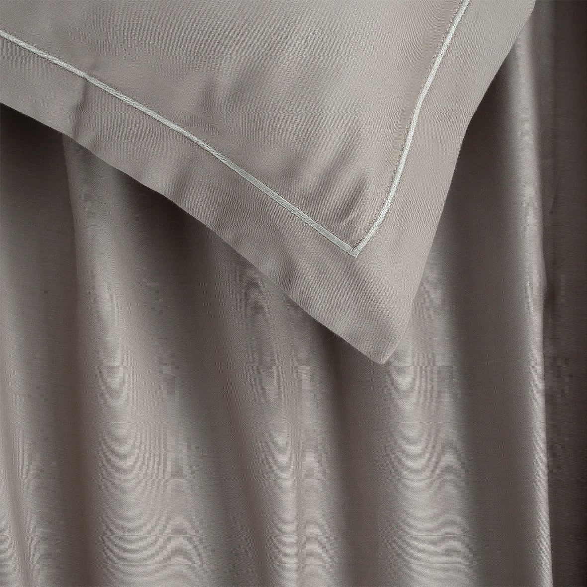 Sheet set cotton satin - Uni 1 baratta Taupe 01