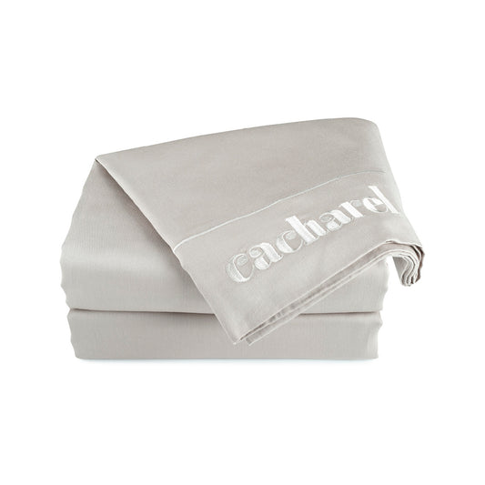 Flat sheet cotton satin - Uni 1 baratta Taupe 04