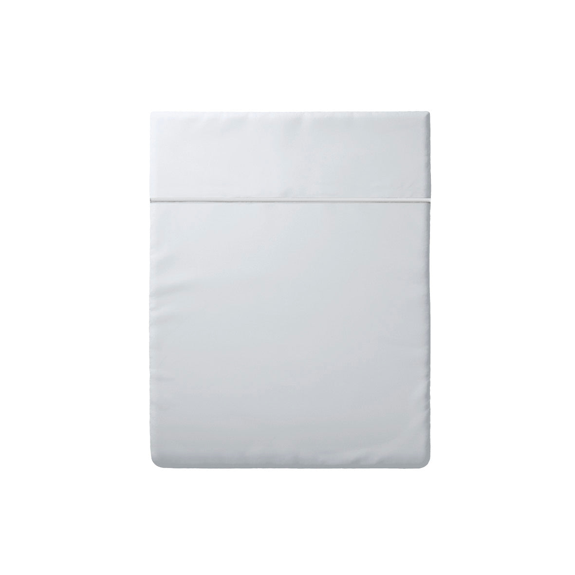 Flat sheet cotton satin - Uni 1 baratta White 01