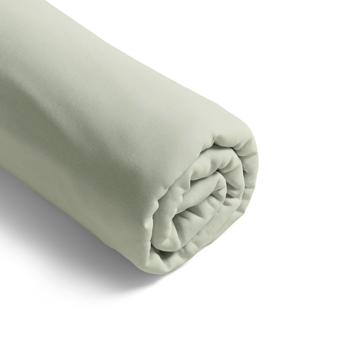 Fitted sheet cotton satin - Uni Green 08