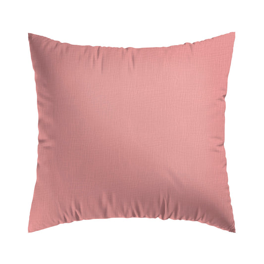 Pillowcase cotton gauze - Uni Pink 06