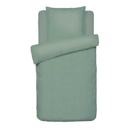Duvet cover + pillowcase baby cotton gauze - Uni Green 12
