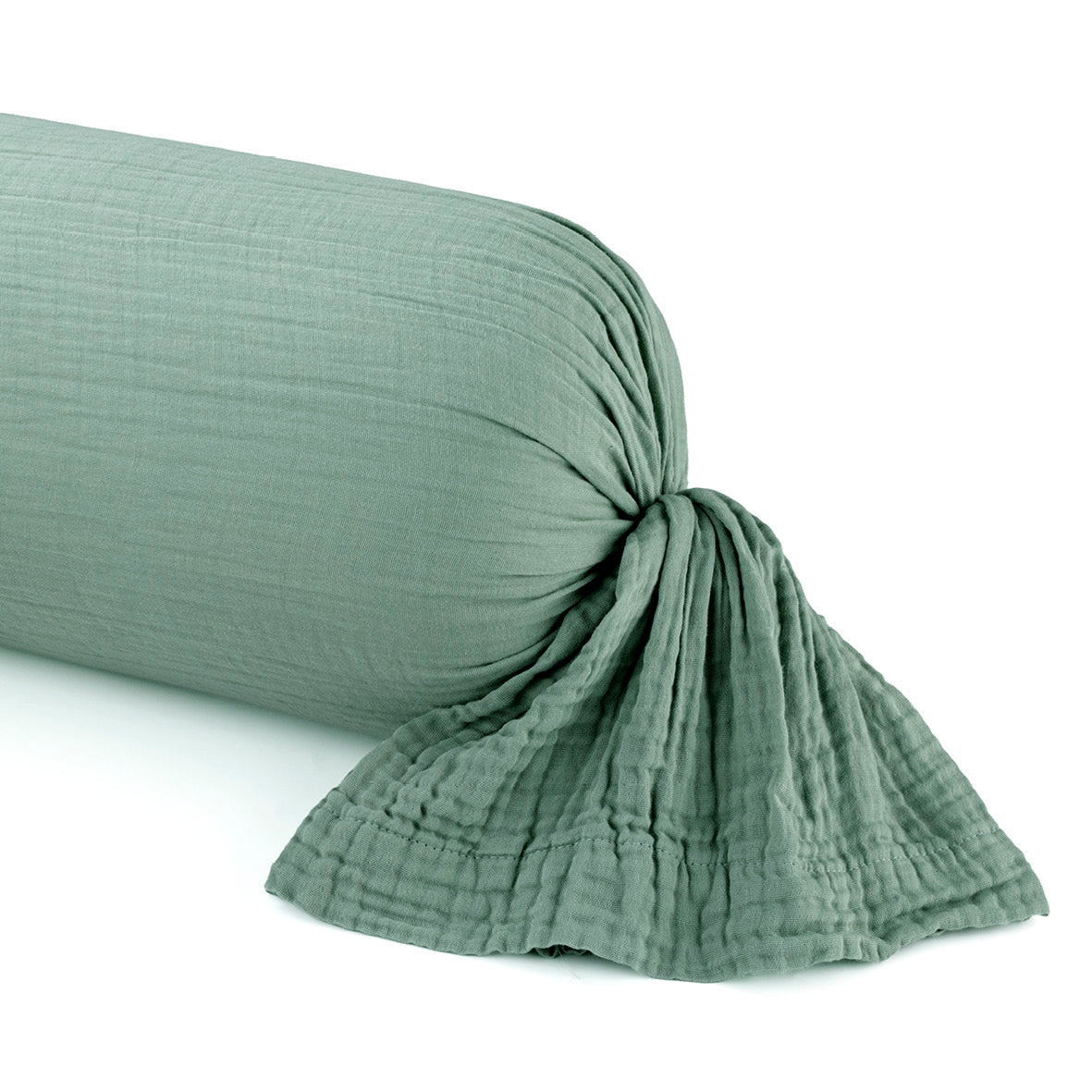 Pillowcase cotton gauze - Uni Green 12 43 x 210 cm