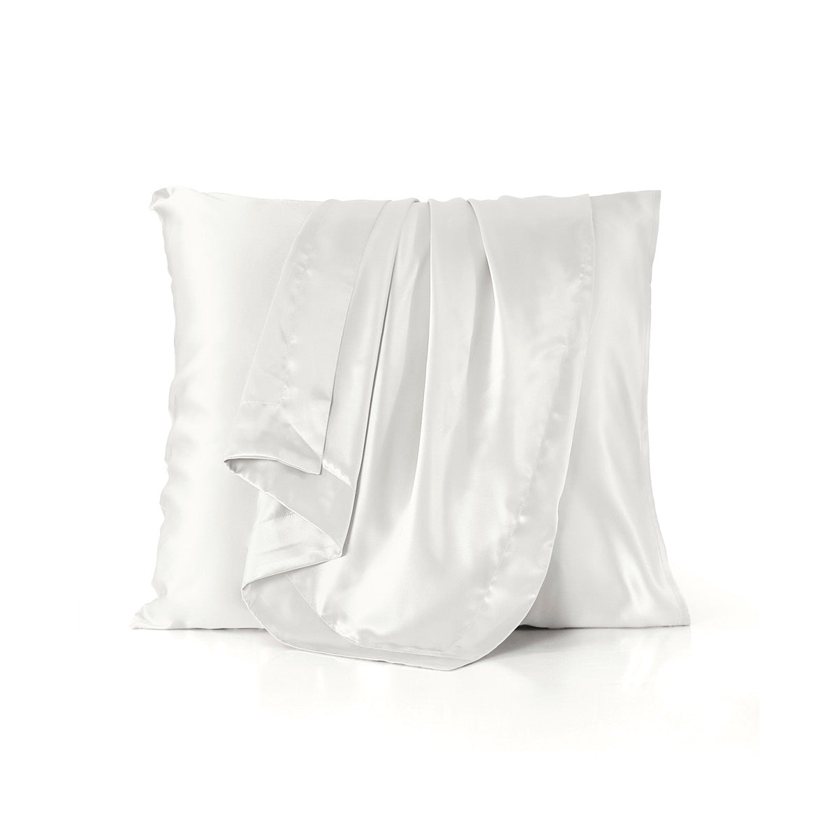 Pillowcase silk - Lunéia White 63 x 63 cm