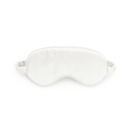 Eyemask silk - Ysia White - 8.5 x 20.5 cm