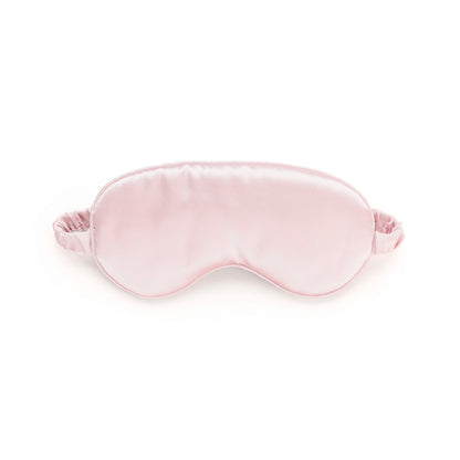 Eyemask silk - Ysia Light pink - 8.5 x 20.5 cm