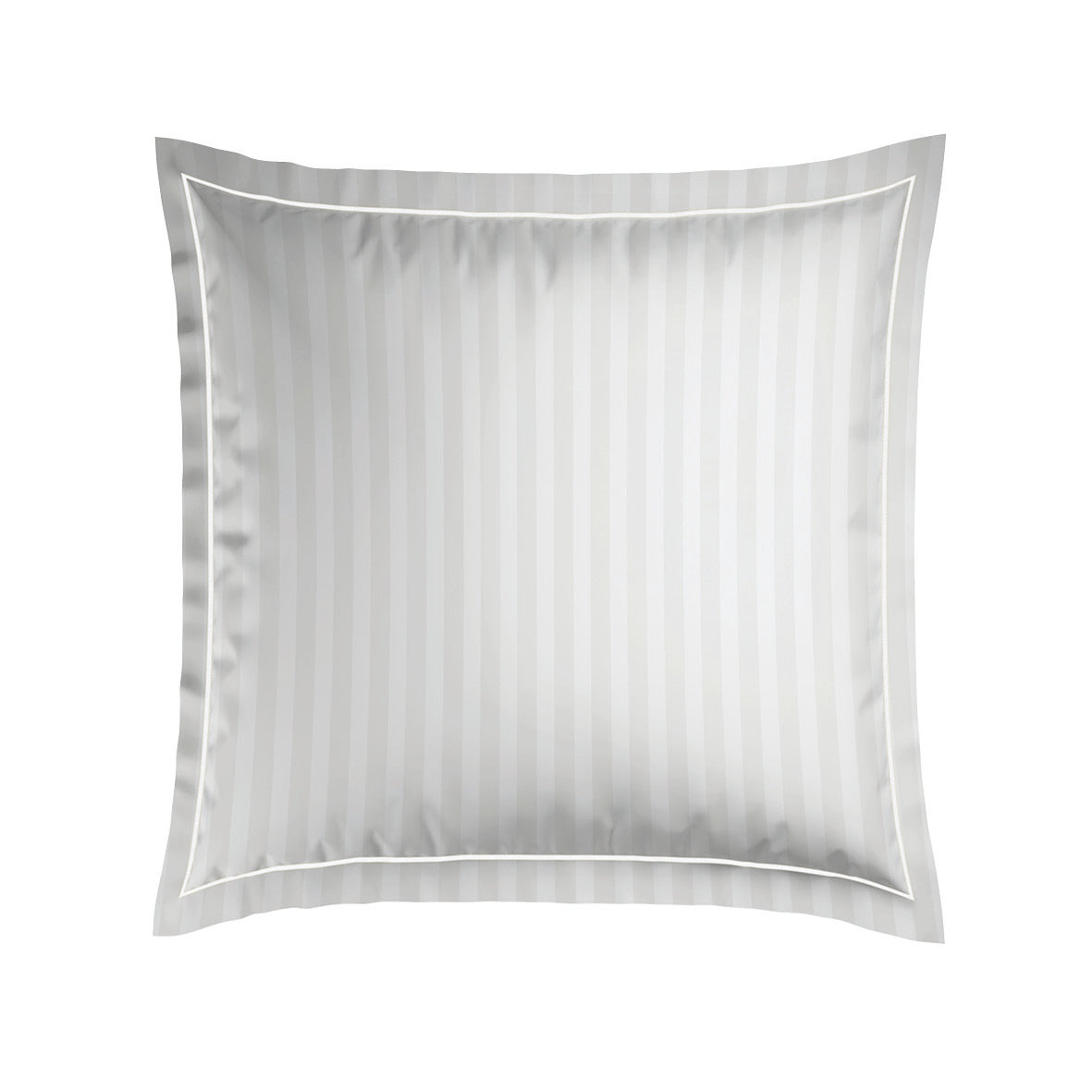 Pillowcase cotton satin - Toile de jouy White