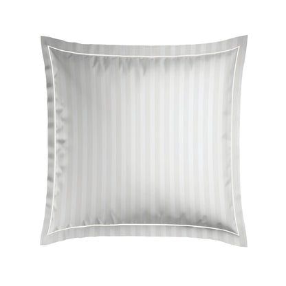 Pillowcase cotton satin - Toile de jouy White