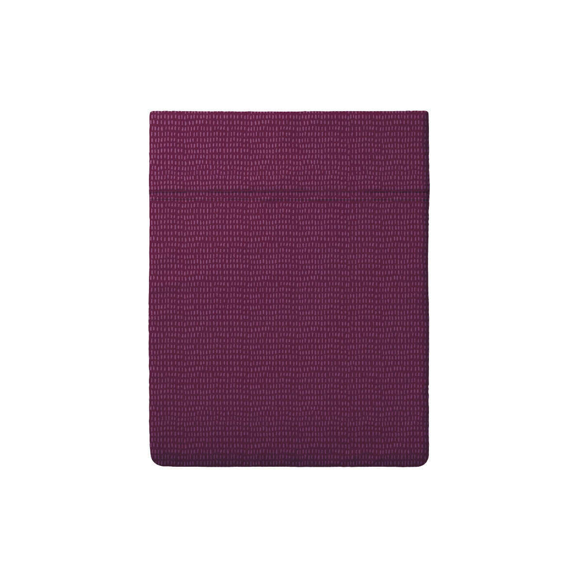 Flat sheet cotton satin - Sérika Plum
