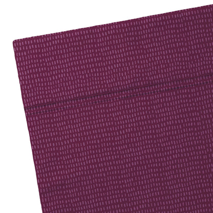 Flat sheet cotton satin - Sérika Plum