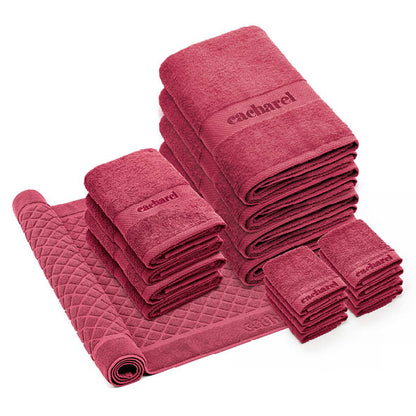 Complete bath linen set combed cotton - Brise