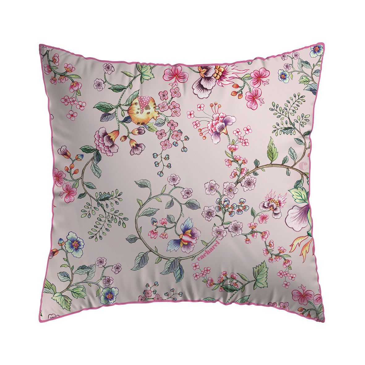 Pillowcase cotton satin - Confettis poudrés Blush pink 2 x (50 x 70 cm)