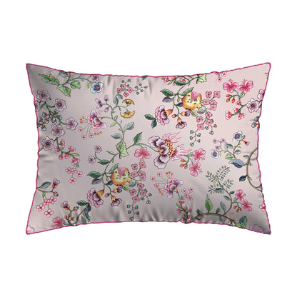 Pillowcase cotton satin - Confettis poudrés Blush pink 2 x (50 x 80 cm)