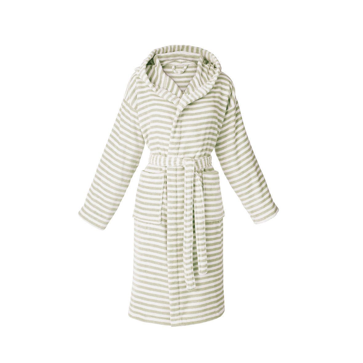 Hooded bathrobe - Hawai Green