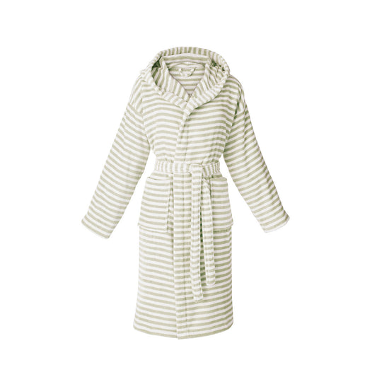 Hooded bathrobe - Hawai Green