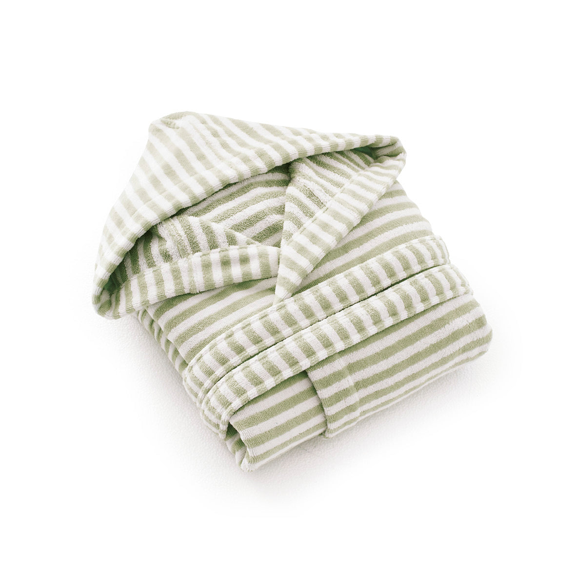 Hooded bathrobe - Hawai Green