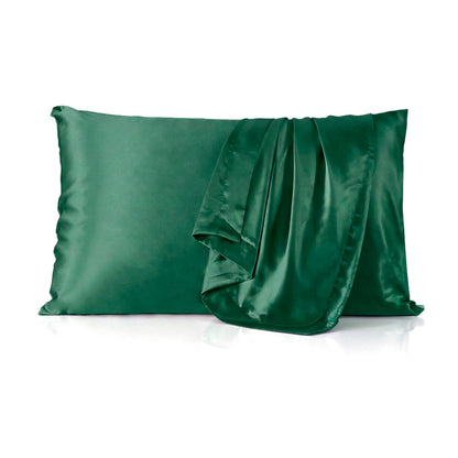 Pillowcase silk - Lunéia Sage green 50 x 70 cm