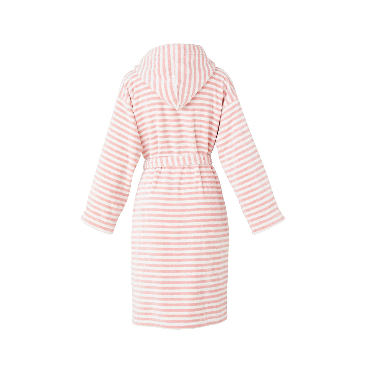 Hooded bathrobe - Hawai Pink