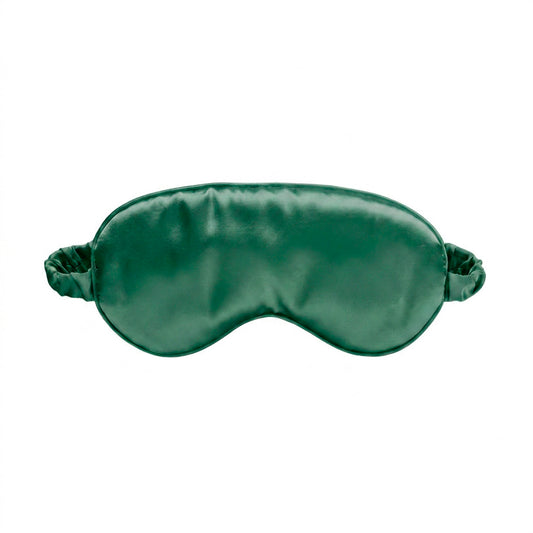 Eyemask silk - Ysia Sage green 8.5 x 20.5 cm