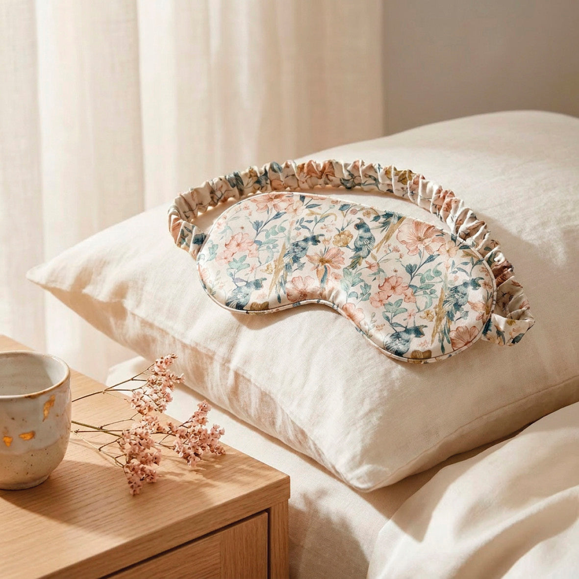 Eyemask silk - Ysia Daisy