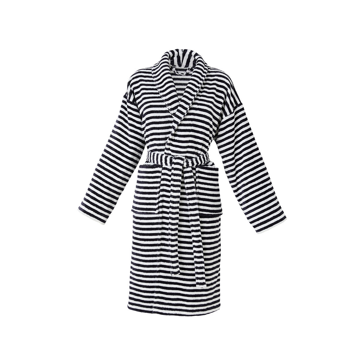 Hooded bathrobe - Hawai Dark blue