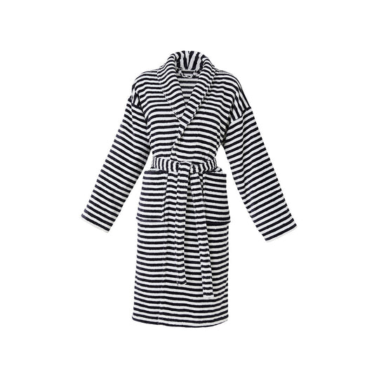 Hooded bathrobe - Hawai Dark blue