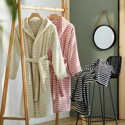 Hooded bathrobe - Hawai Dark blue