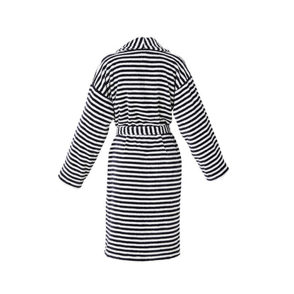 Hooded bathrobe - Hawai Dark blue