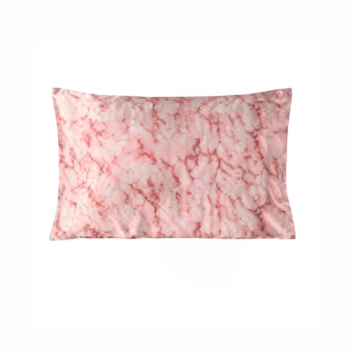 Pillowcase silk - Lunéia Pink marble 50 x 70 cm