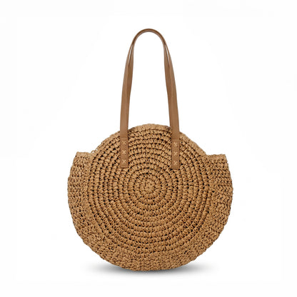 Tote bag raffia - Mistral Brown