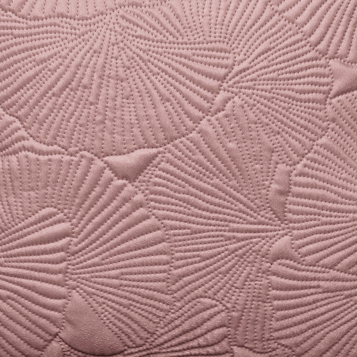 Cushion embossed flower Old pink - 45 x 45 cm