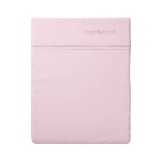 Flat sheet cotton satin - Uni Blush Pink 240 x 300 cm